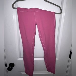 Lululemon pink Align crop pant - size 6, lightly worn!